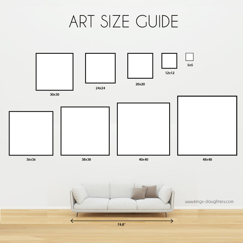 Amborela Canvas Size Chart